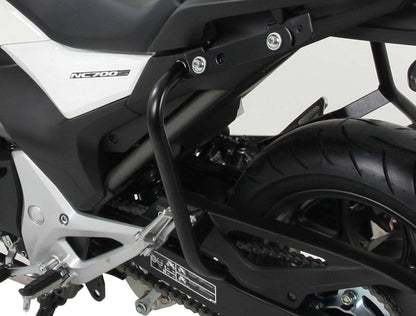 Hepco & Becker Rear protection bar Lock-it - black for Honda NC 700 S (2012-2013)/750 S/DCT (2014-2020)