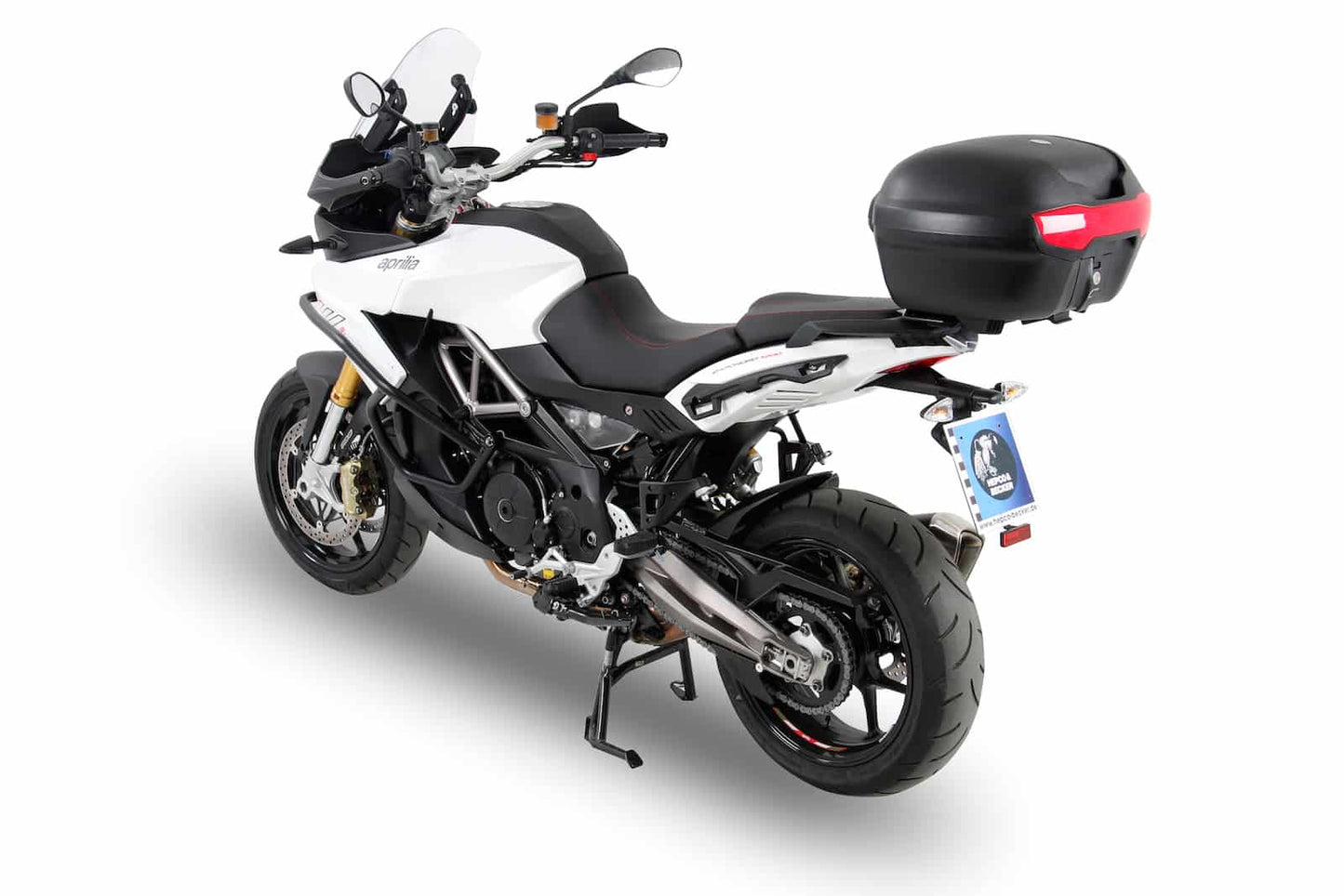 Hepco & Becker Alurack top case carrier black for Aprilia Caponord 1200 (2013-2016)