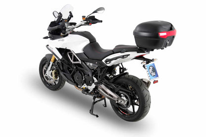 Hepco & Becker Alurack top case carrier black for Aprilia Caponord 1200 (2013-2016)