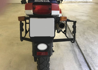 Hepco & Becker Sidecarrier permanent mounted black for Honda Africa Twin XRV 650 (1988-1990)