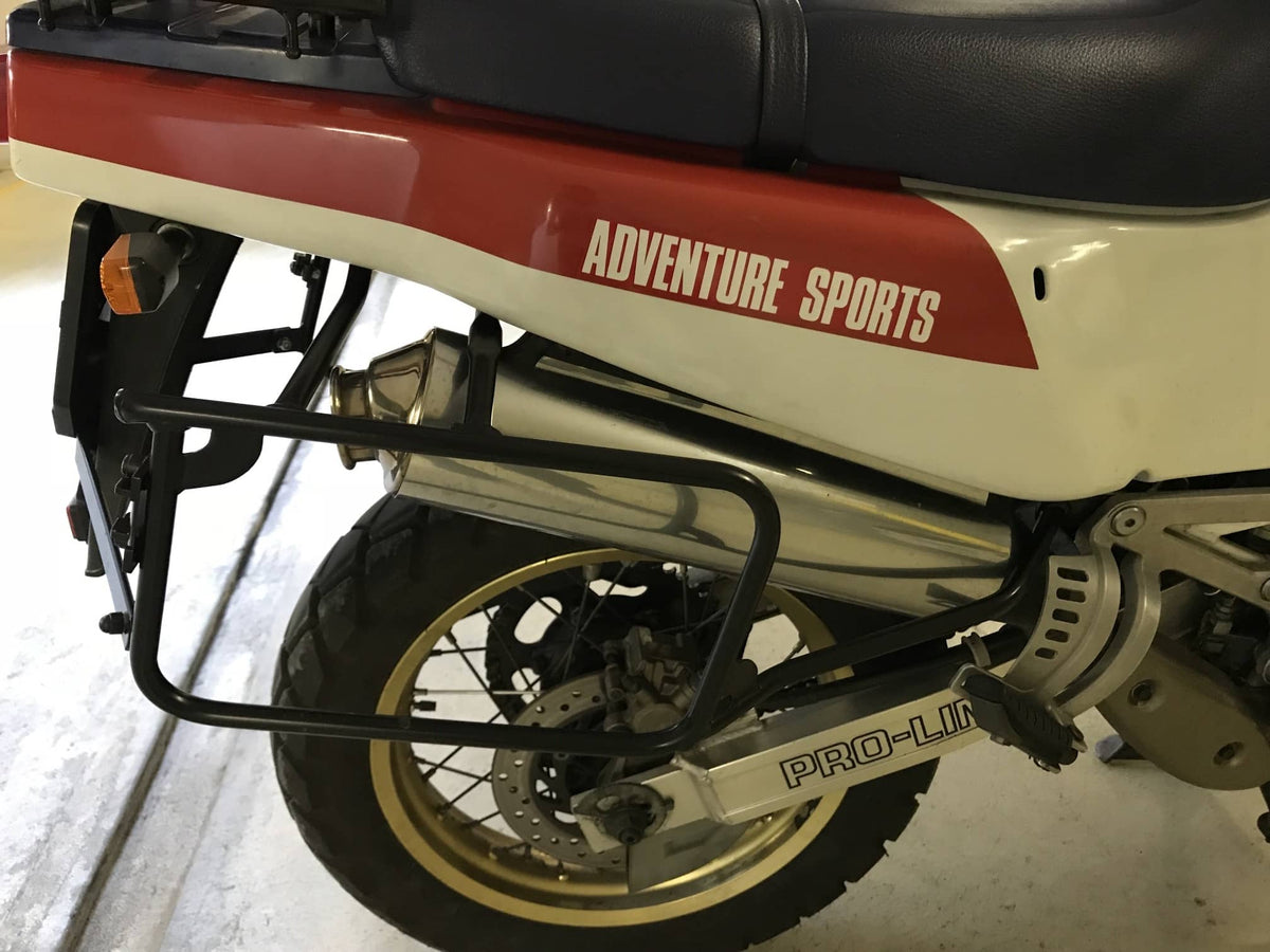 Hepco & Becker Sidecarrier permanent mounted black for Honda Africa Twin XRV 650 (1988-1990)