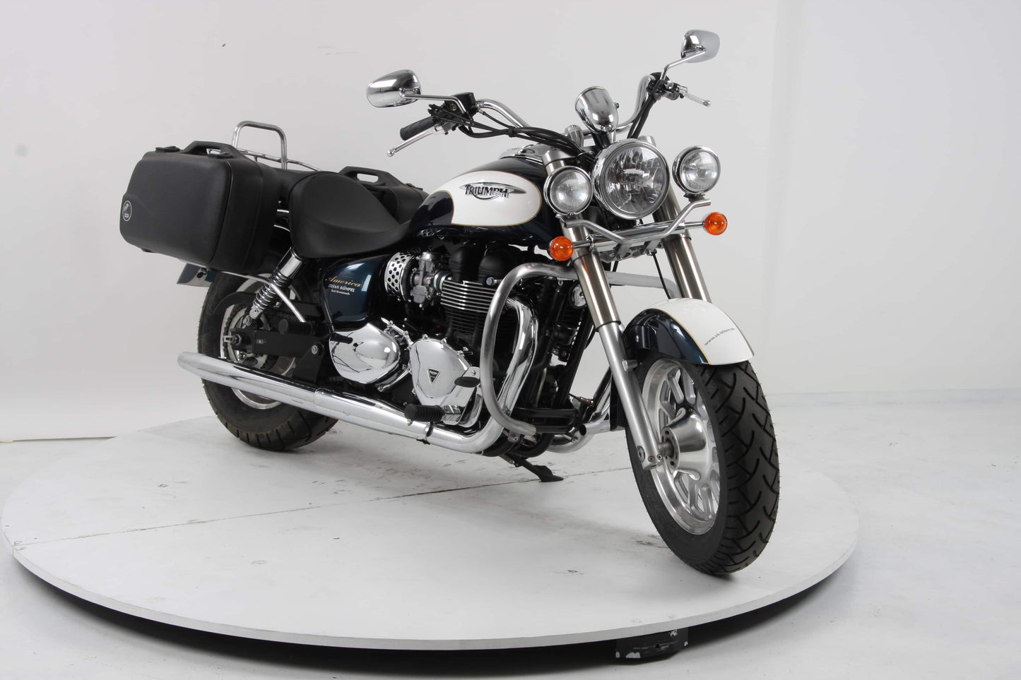 Hepco & Becker Sidecarrier permanent mounted chrome for Triumph Bonneville Speedmaster (2011-2017)