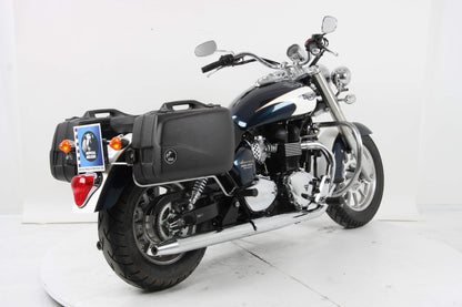 Hepco & Becker Sidecarrier permanent mounted chrome for Triumph Bonneville Speedmaster (2011-2017)