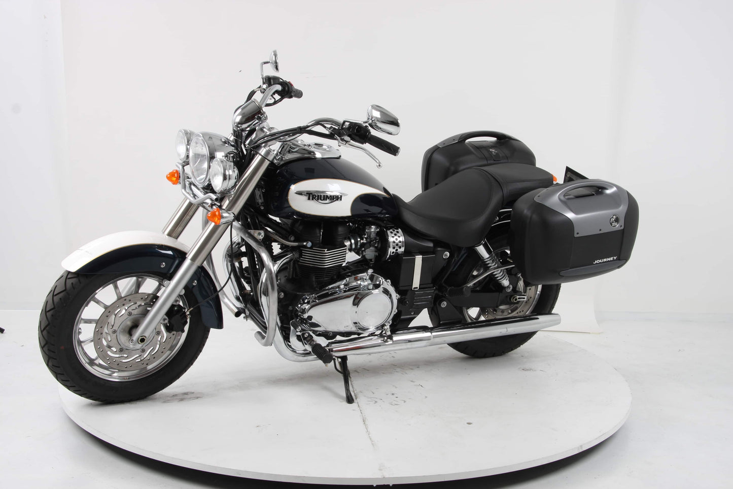 Hepco & Becker Sidecarrier permanent mounted chrome for Triumph Bonneville Speedmaster (2011-2017)