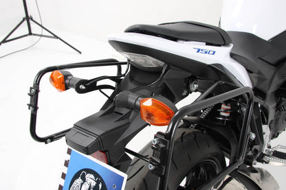 Hepco & Becker Sidecarrier Lock-it black for Suzuki GSR 750 (2011-2016)