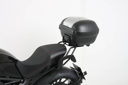 Hepco & Becker Alurack top case carrier black for Ducati Diavel (2011-2018)
