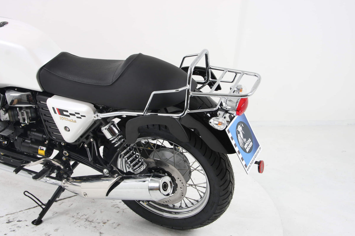 Hepco & Becker Topcase carrier tube-type chrome for Moto Guzzi V 7 II (2015-2016)