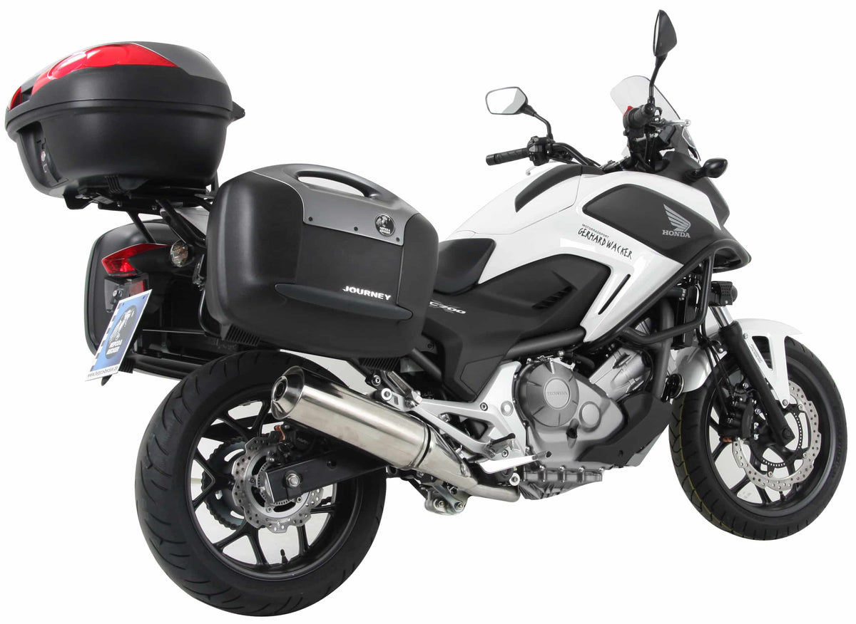 Hepco & Becker Sidecarrier Lock-it black for Honda NC 700 S (2012-2013)/750 S/DCT (2014-2020)