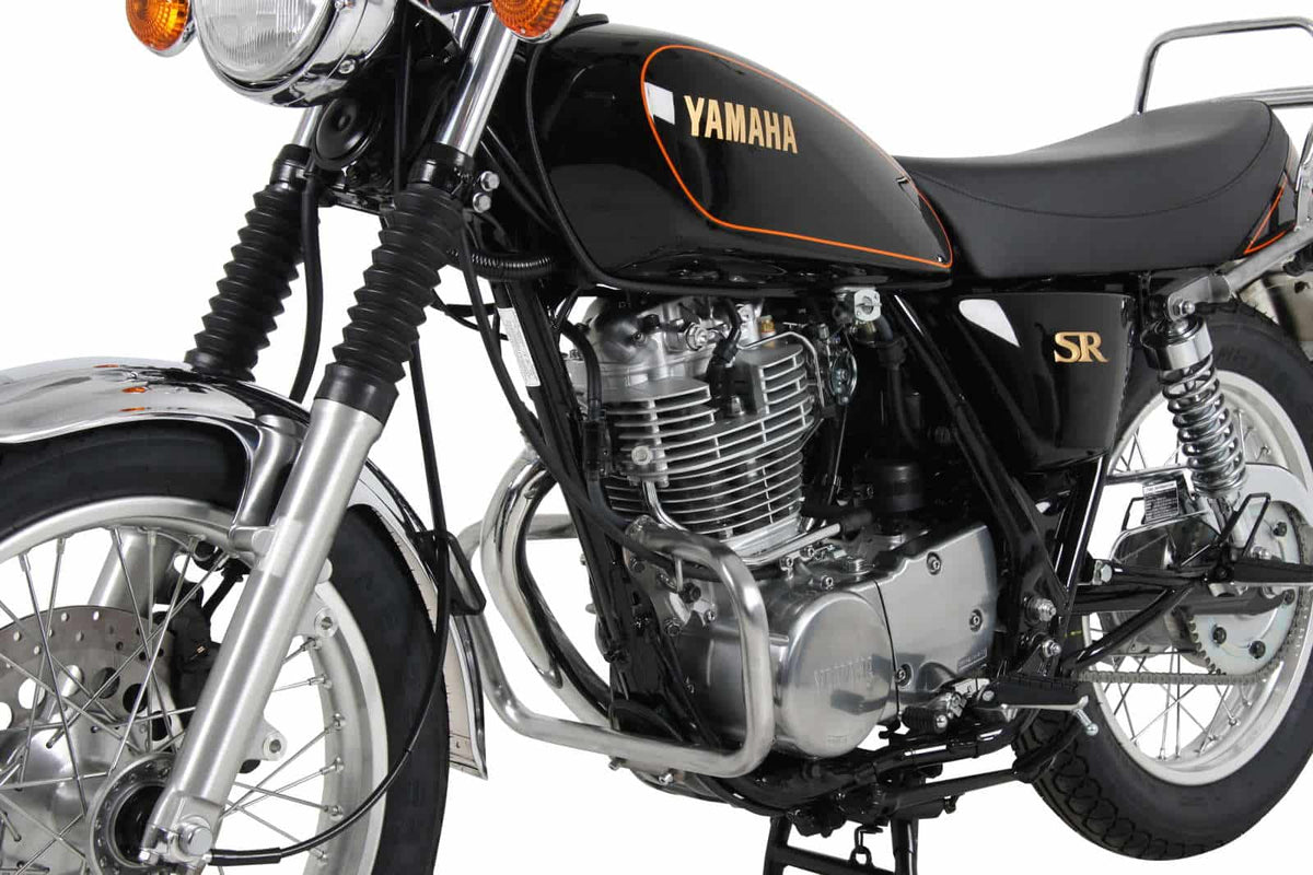 Hepco & Becker Engine protection bar chrome for Yamaha SR 400 (2014-2016)