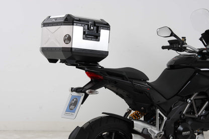 Hepco & Becker Alurack top case carrier black for Ducati Multistrada 1200/S (2010-2014)