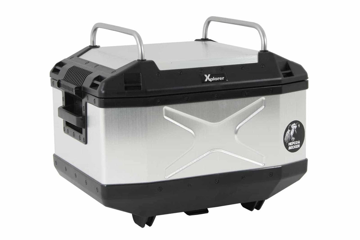 Hepco & Becker Railing silver for Xplorer top case 45 / 60