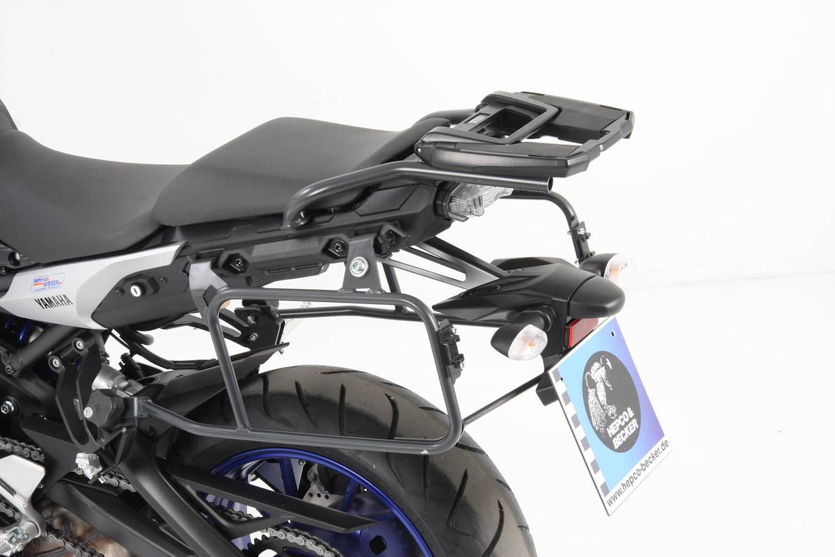 Hepco & Becker Sidecarrier Lock-it anthracite for Yamaha MT-09 Tracer ABS (2015-2017)