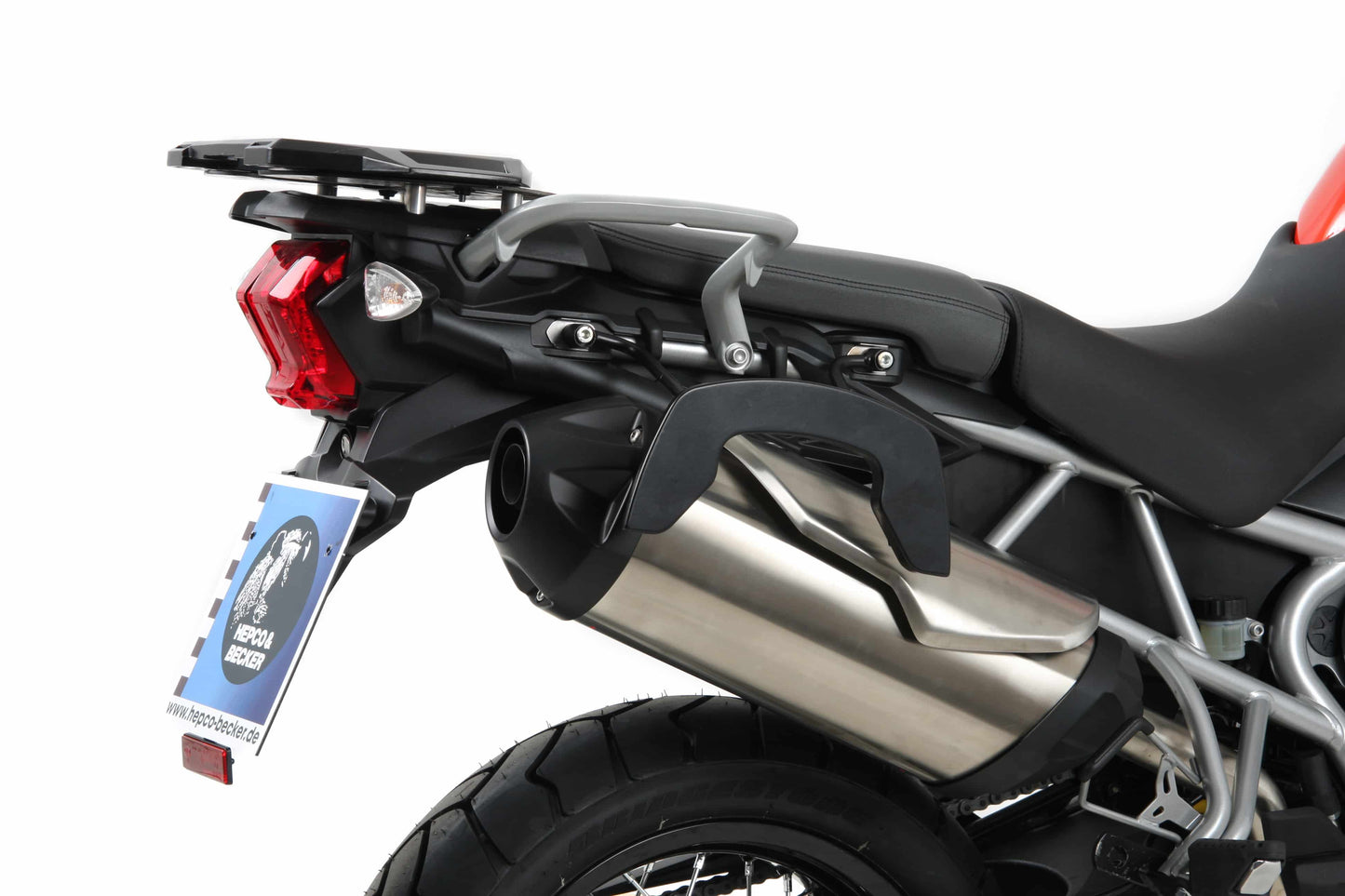 Hepco & Becker C-Bow sidecarrier for Triumph Tiger 800 XR / XRX / XRT (2015-2017)