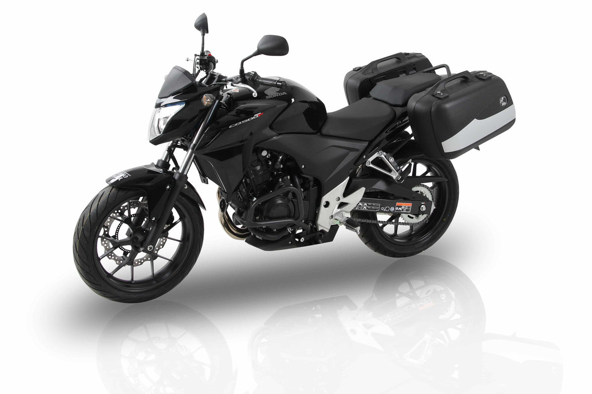 Hepco & Becker Pillion seat grab black for Honda CB 500 F (2013-2015)
