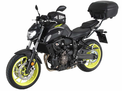 Hepco & Becker Alurack top case carrier anthracite/black for Yamaha MT-07 (2018-2020)