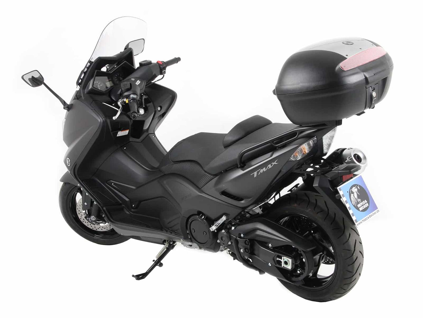 Hepco & Becker Alurack topcasecarrier black for Yamaha TMAX 530 ABS (2012-2017)