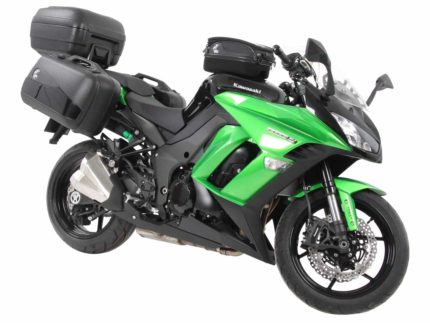 Hepco & Becker Alurack top case carrier black for Kawasaki Z 1000 SX (2015-2016)
