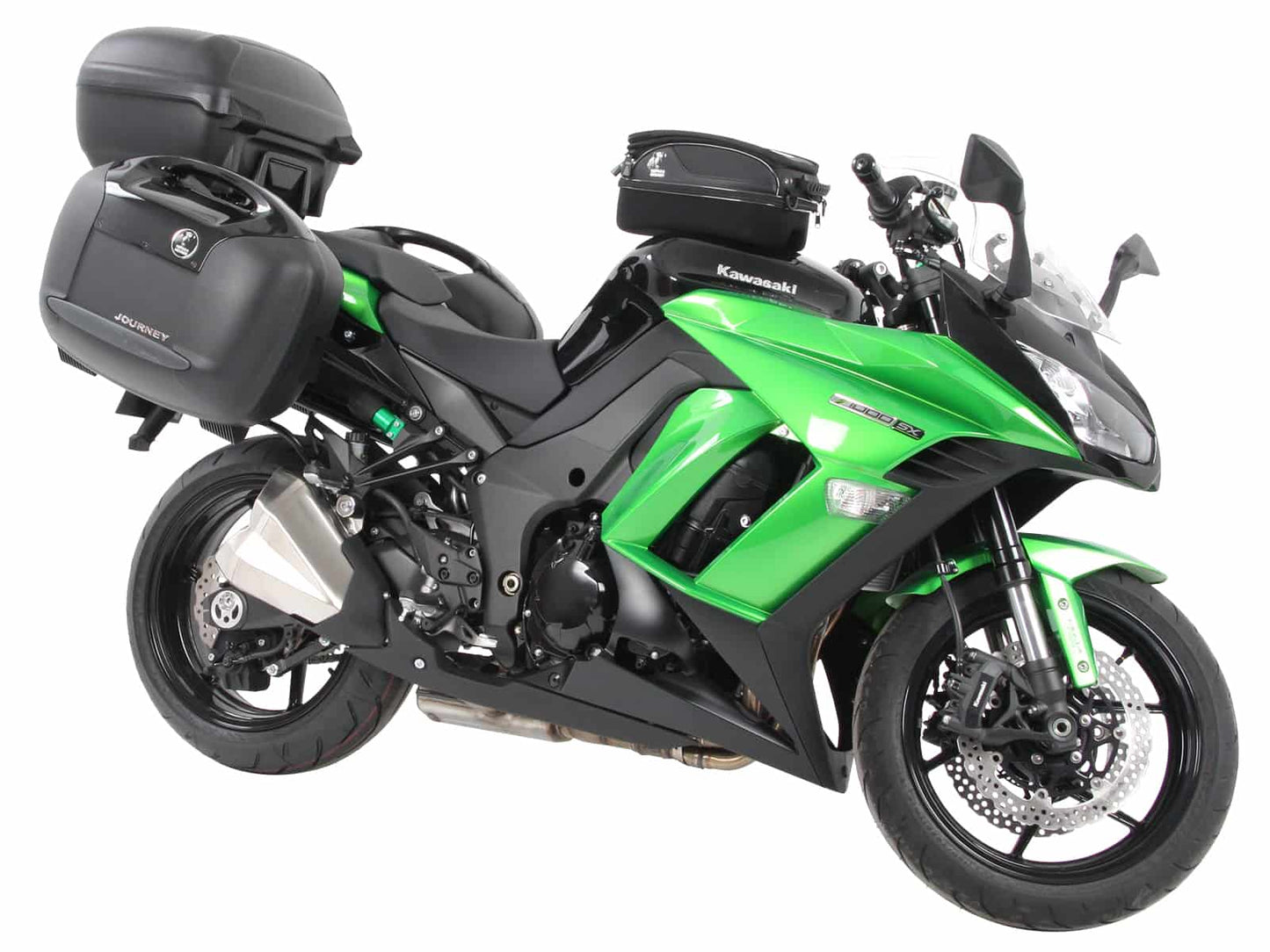 Hepco & Becker Alurack top case carrier black for Kawasaki Z 1000 SX (2015-2016)