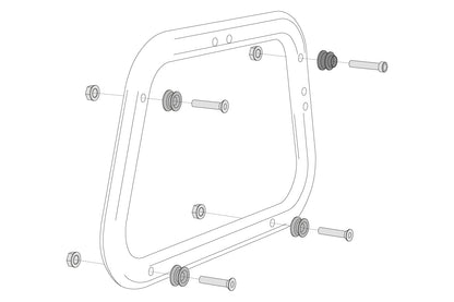 SW-Motech Adapter kit for EVO carrier
