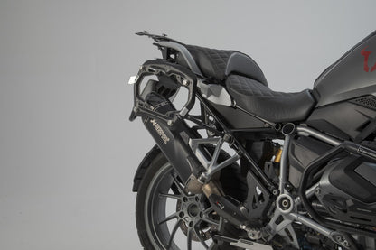 SW-Motech TRAX ADV aluminum case system + Akrapovic