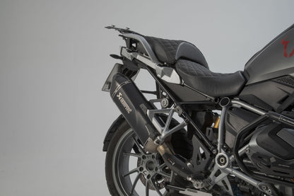 SW-Motech TRAX ADV aluminum case system + Akrapovic
