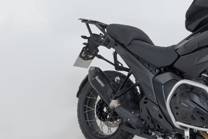SW-Motech TRAX ADV aluminium case system + Akrapovic