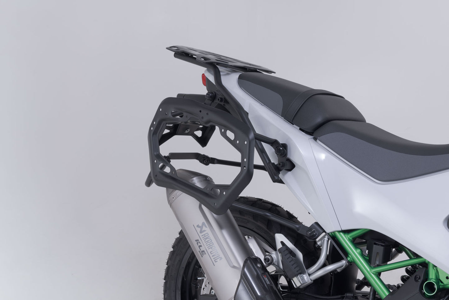 SW-Motech TRAX ADV aluminium case system for Akrapovic