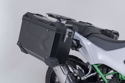 SW-Motech TRAX ADV aluminium case system for Akrapovic