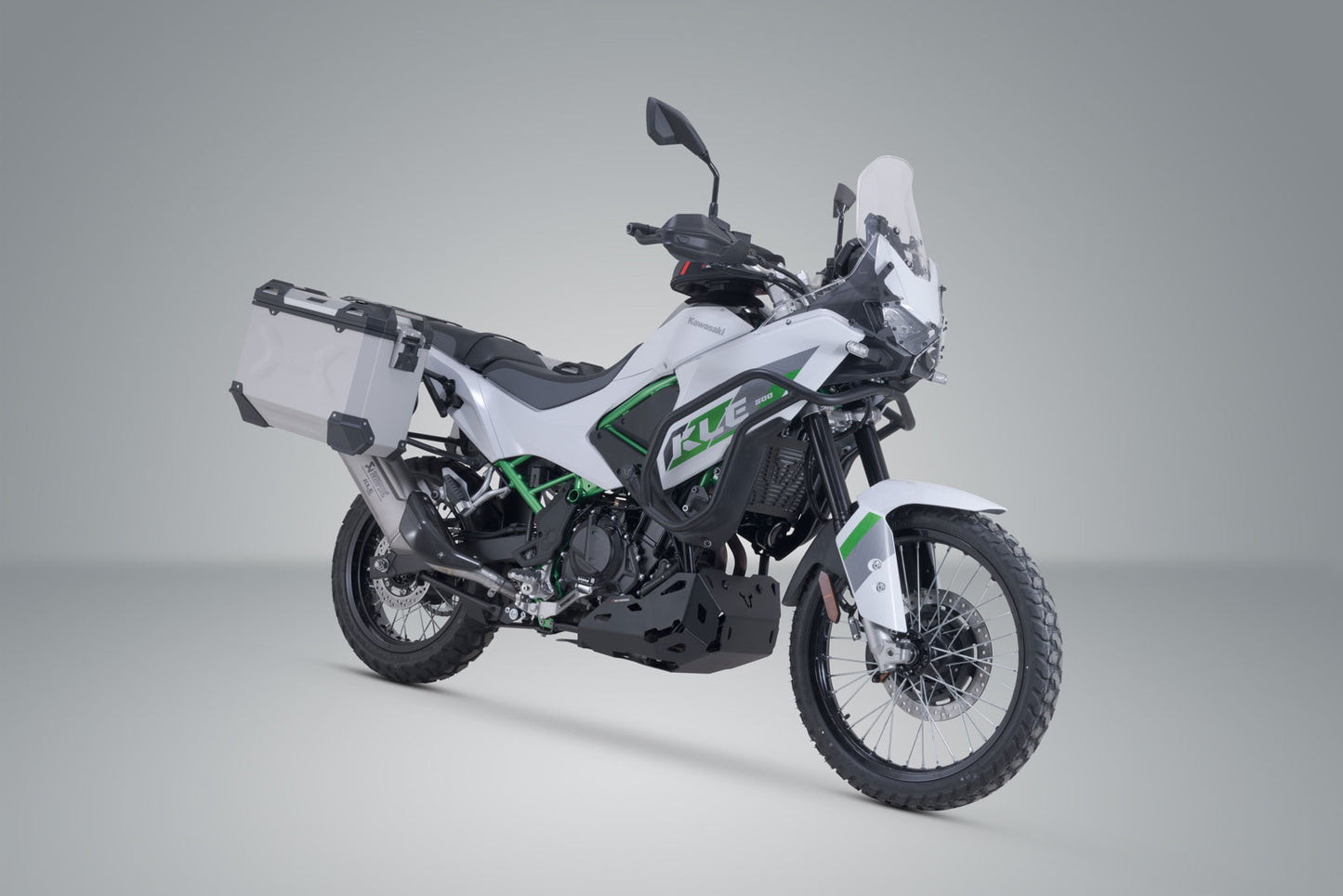 SW-Motech TRAX ADV aluminium case system for Akrapovic