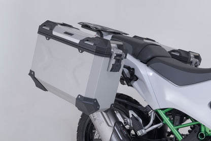 SW-Motech TRAX ADV aluminium case system for Akrapovic