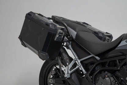 SW-Motech TRAX ADV aluminum case system + Akrapovic