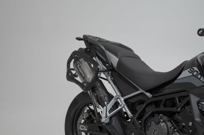SW-Motech TRAX ADV aluminum case system + Akrapovic