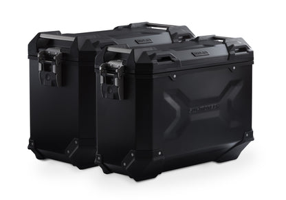 SW-Motech TRAX ADV aluminium case system for Akrapovic