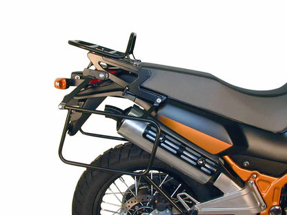 Hepco & Becker Sidecarrier permanent mounted black for Kawasaki KLE 500 (1991-2007)
