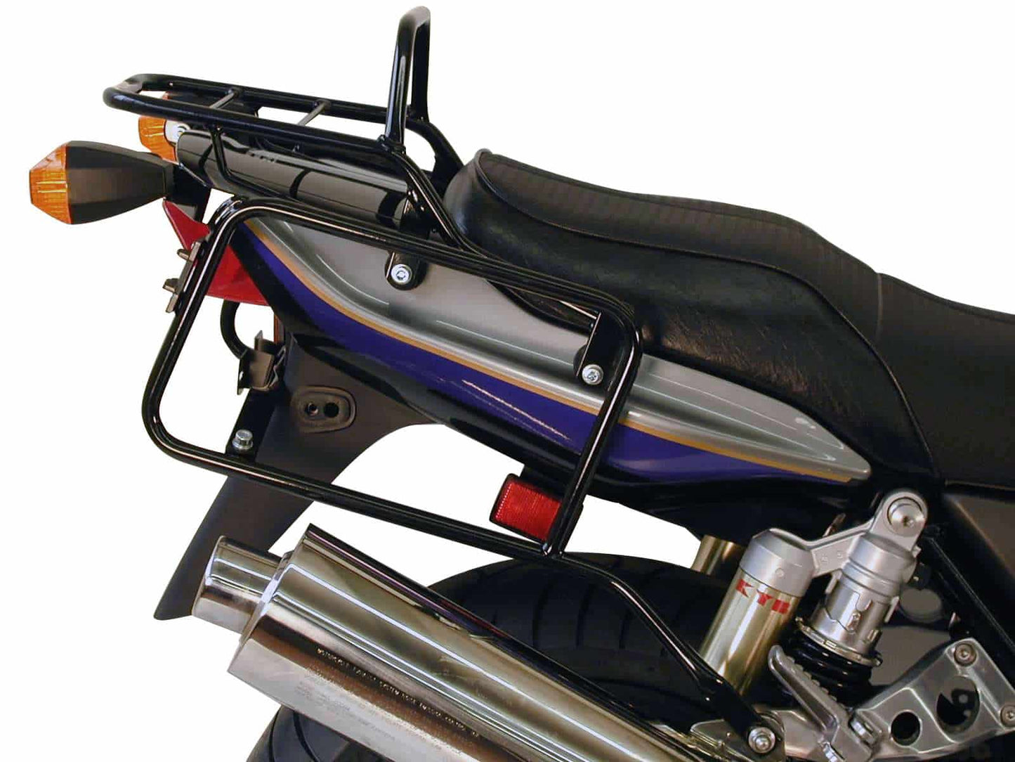 Hepco & Becker Sidecarrier permanent mounted black for Kawasaki ZRX 1200 R/S (2001-2007)