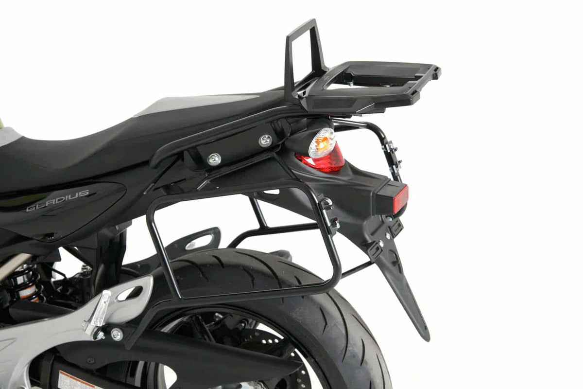 Hepco & Becker Sidecarrier Lock-it black for Suzuki SFV 650 Gladius (2009-2016)