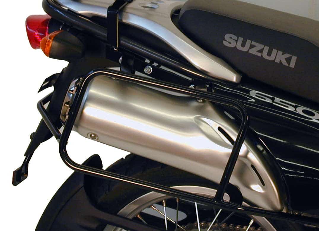 Hepco & Becker Sidecarrier permanent mounted black for Suzuki XF 650 Freewind (1997-2002)