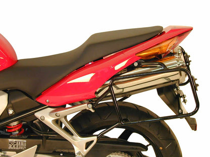 Hepco & Becker Sidecarrier permanent mounted black for Honda VFR 800 (2002-2013)