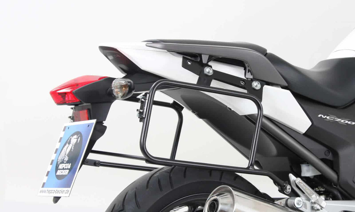 Hepco & Becker Sidecarrier Lock-it black for Honda NC 700 X (2012-2013)/750 X/DCT (2014-2020)