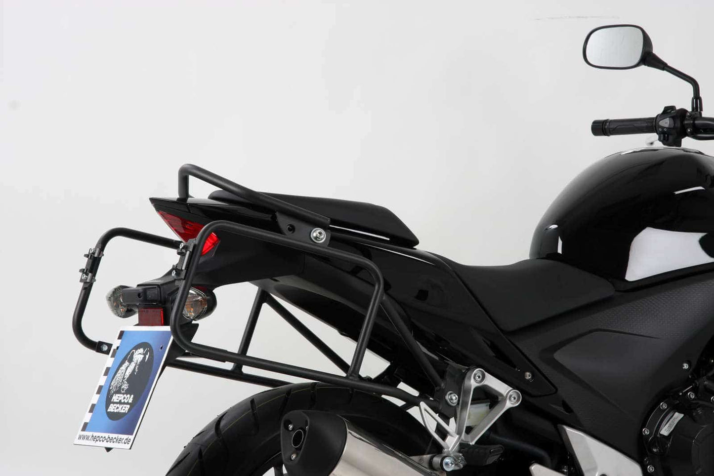 Hepco & Becker Sidecarrier Lock-it anthracite for Honda CB 500 F (2013-2015)