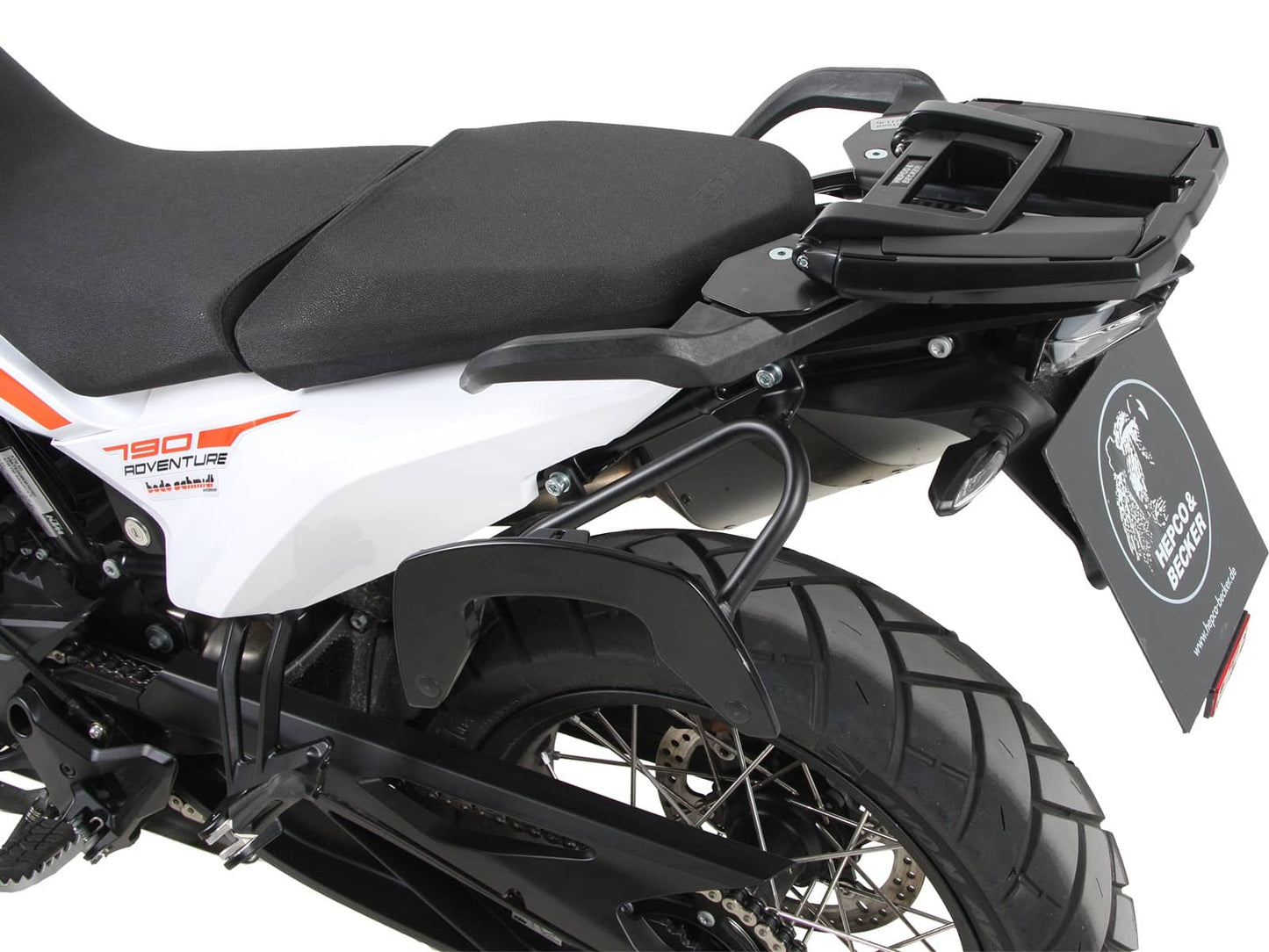 Hepco & Becker C-Bow sidecarrier black for KTM 790 Adventure/R (2019-2021)