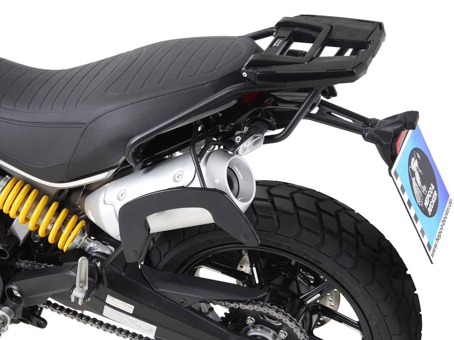Hepco & Becker Easyrack topcasecarrier black for Ducati Scrambler1100/Special/Sport (2018-2020)