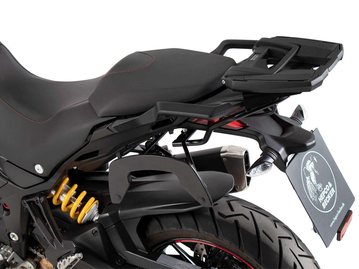 Hepco & Becker Easyrack topcasecarrier black for Ducati Multistrada 950/S (2017-2021)