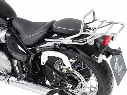 Hepco & Becker Topcase carrier tube-type chrome for Triumph Bonneville Speedmaster (2018-)
