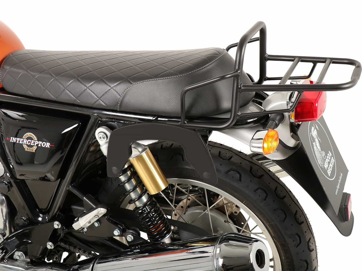 Hepco & Becker C-Bow sidecarrier black for Royal Enfield Interceptor (2018-) / Continental 650 / GT 650 (2019-)