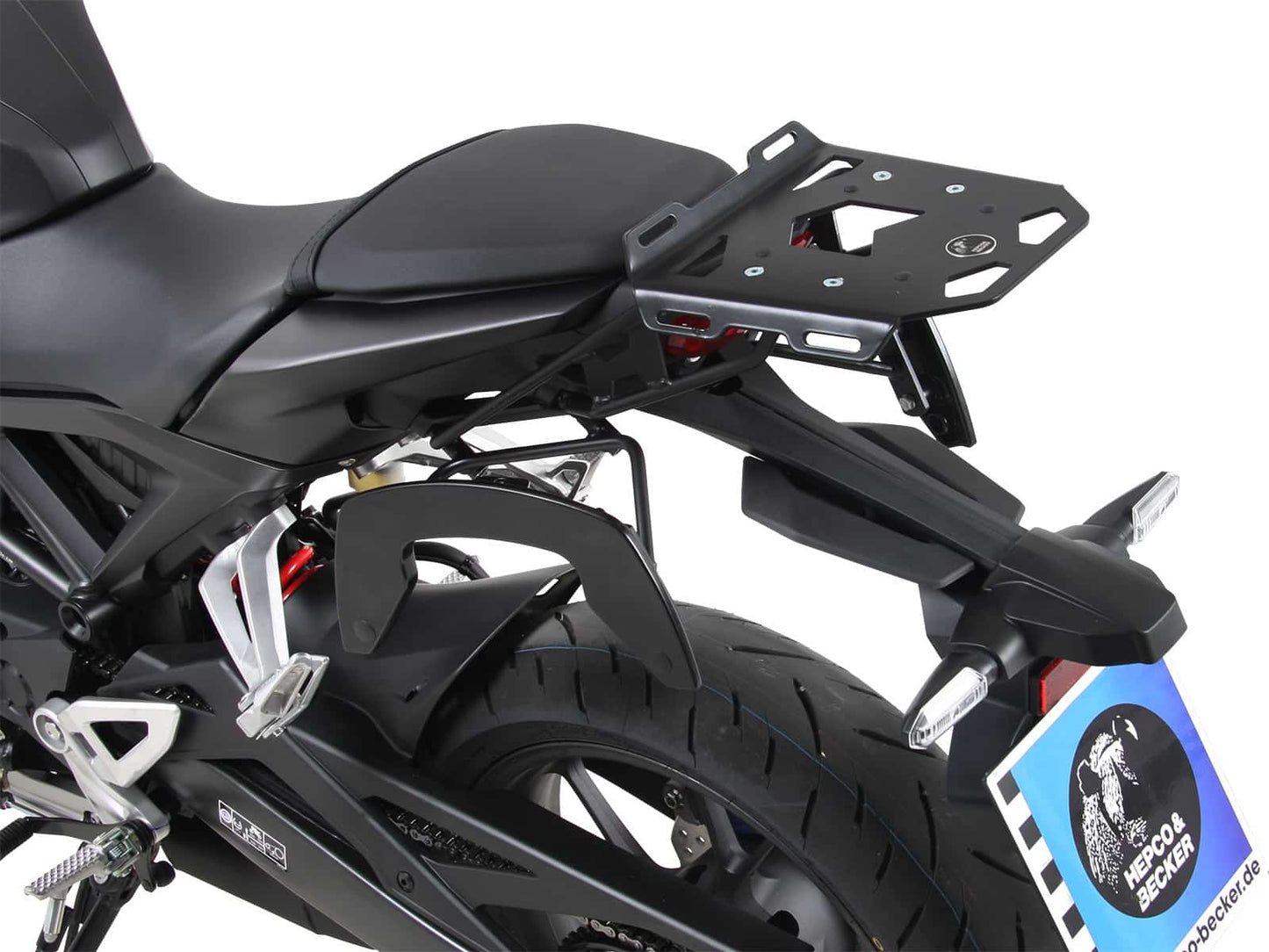 Hepco & Becker C-Bow sidecarrier black for Honda CB 125 R (2018-2024)