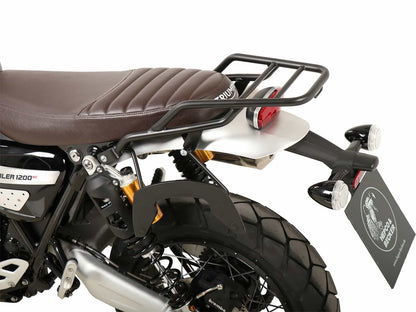Hepco & Becker Tube rear rack black for Triumph Scrambler 1200 XE (2019-2023)