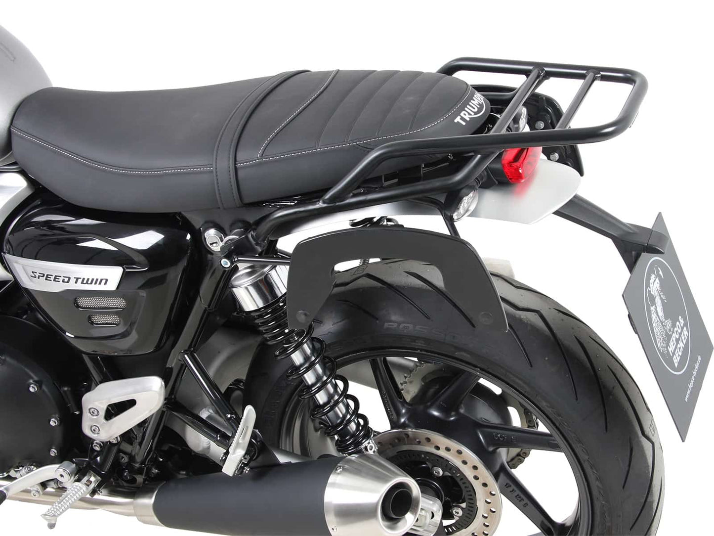 Hepco & Becker C-Bow sidecarrier black for Triumph Speed Twin 1200 / RS (2022-)
