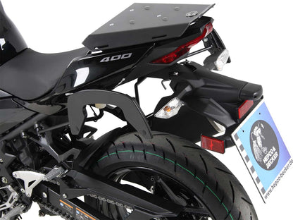 Hepco & Becker C-Bow sidecarrier black for Kawasaki Ninja 400 (2018-2023)
