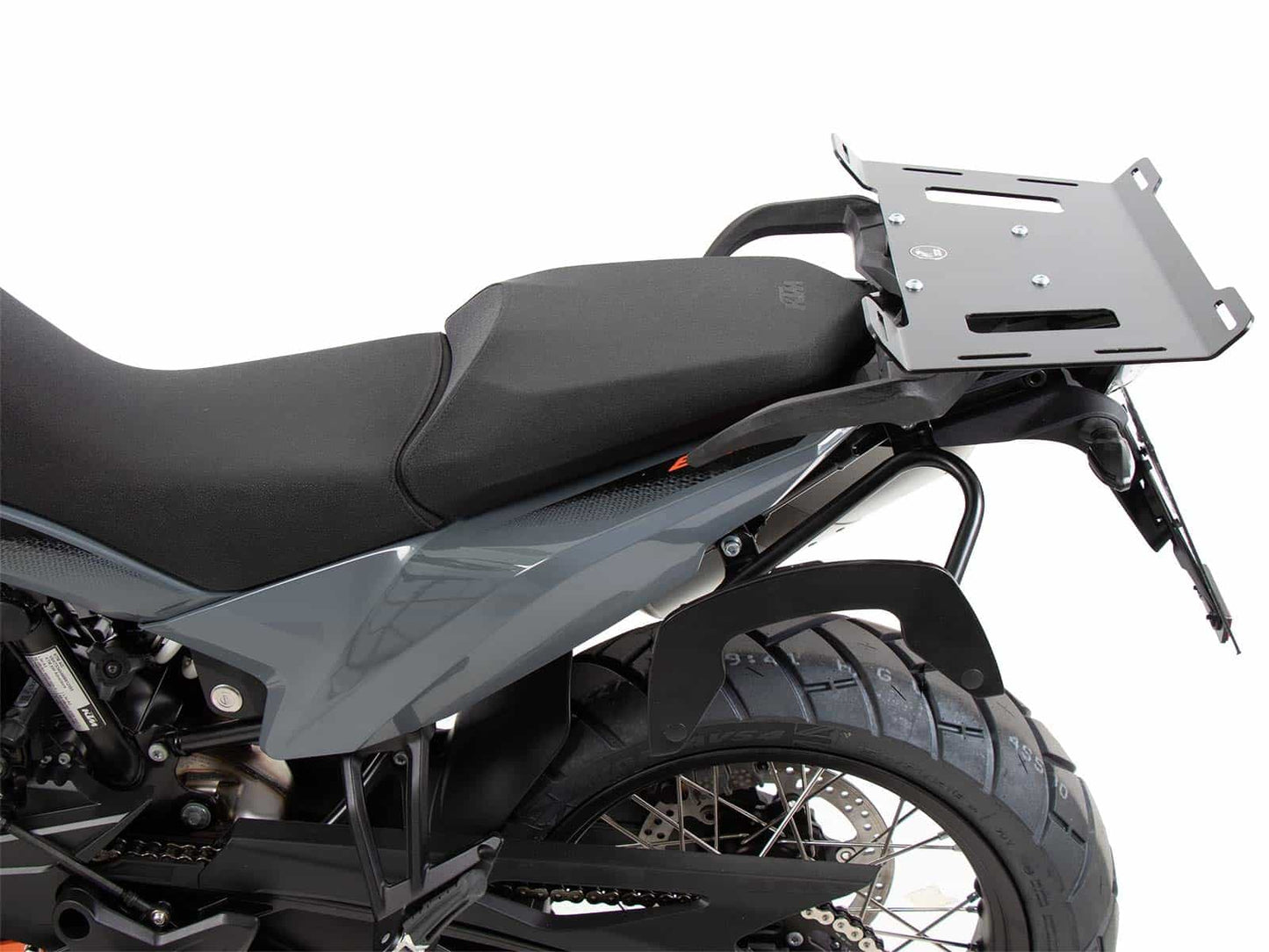 Hepco & Becker Rear enlargement for original rear rack black for KTM 890 Adventure / R / Rally (2021-2022)